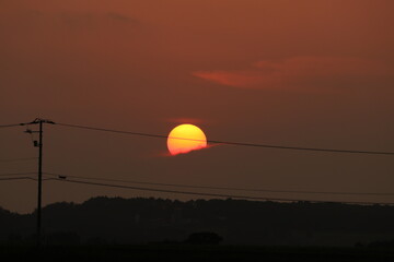 夕陽