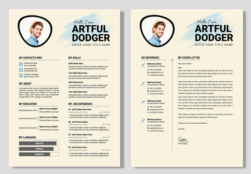 Modern Resume Design Layout