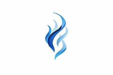 Obraz premium Beautiful and stylish water logo.