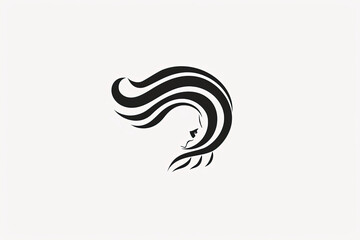 Beautiful and stylish wind logo. - obrazy, fototapety, plakaty