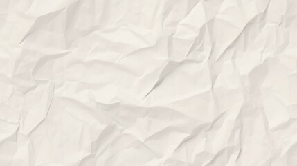 white crumpled paper background texture - obrazy, fototapety, plakaty