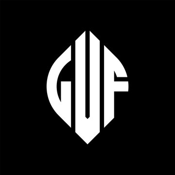 LVF circle letter logo design with circle and ellipse shape. LVF ellipse letters with typographic style. The three initials form a circle logo. LVF circle emblem abstract monogram letter mark vector.