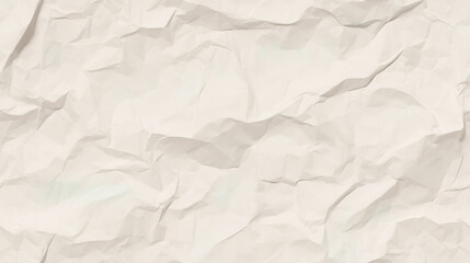 Naklejka premium white crumpled paper background texture