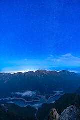 立山の星空