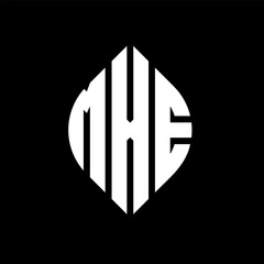 MXE circle letter logo design with circle and ellipse shape. MXE ellipse letters with typographic style. The three initials form a circle logo. MXE circle emblem abstract monogram letter mark vector.