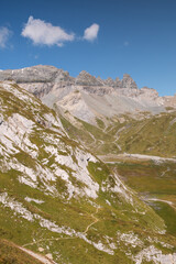 Fototapeta na wymiar Unesco Welterbe Surselva Schweiz