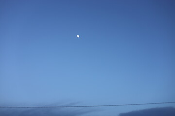 blue sky with clouds