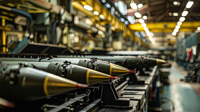 Army factory for creating missiles. 