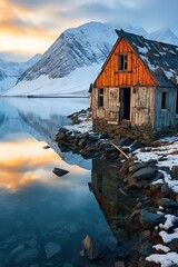 house on the lake