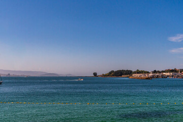 Paisaje en Cangas de Morrazo, Galicia.