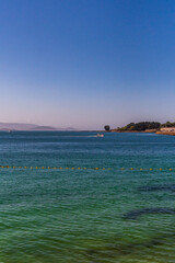 Paisaje en Cangas de Morrazo, Galicia.