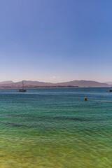 Paisaje en Cangas de Morrazo, Galicia.
