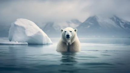 Foto auf Acrylglas Polar Bear Svalbard Norway © Tariq