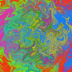 Abstract, color-painted images without exact shapes, multi-colored, are used to create background images, pretty multi-colored painted together.