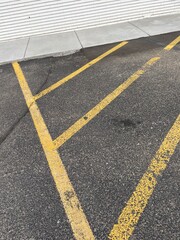 pavement texture grey with yellow lines