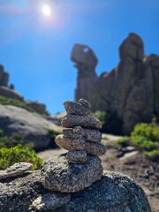Totem de rocas