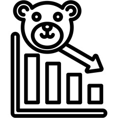 Bear Market Icon
