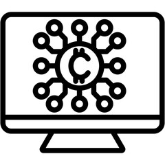 Digital Economy Icon