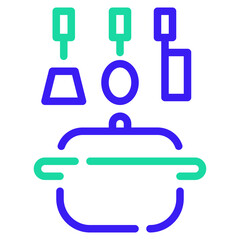 Obraz premium Play Kitchen Icon