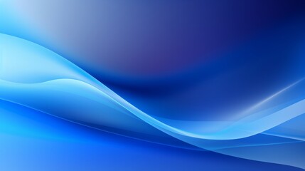 Abstract Blue Gradient Technology Background AI Generated