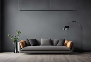 Gray wall of the reception and decor from the board stock photoOffice Wall Building Feature Backgrounds Gray Color