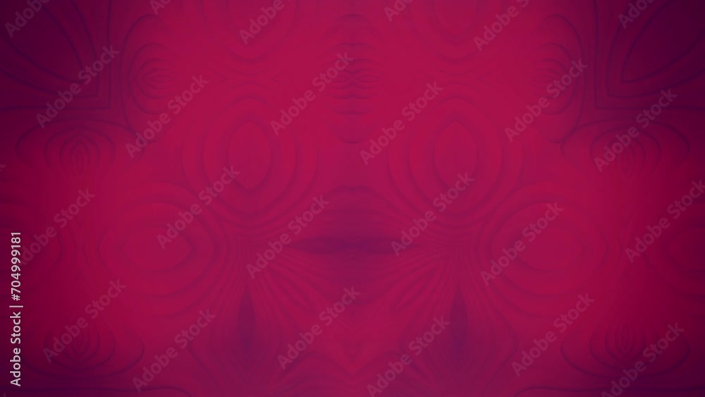 Leinwandbilder Purple background with wave pattern. 3d rendering loop animation 4K
