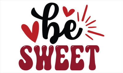 Retro Valentine Tshirt Design Template