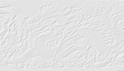 embossed image of dragon