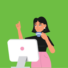 female image object presentation