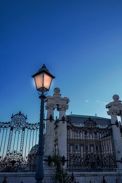 Old street lamps, in Budapest 