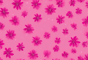 Seamless pattern made of flowers silhouettes stock illustrationFlower Floral Pattern Pattern Backgrounds Pink