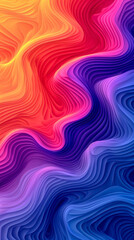 Obraz premium Abstract colorful background. Liquids mixing together