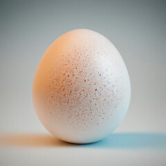 egg on a plain background, digital art, 3d rendering