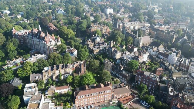 Hampstead is an affluent residential community long favoured by academics, artists, and media figures