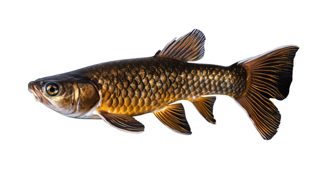 Drepaneidae fish isolated on a transparent background