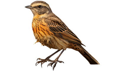 Geranospiza bird isolated on a transparent background