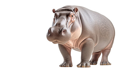 Hippotalamus isolated on a transparent background