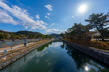 Fototapeta na wymiar 京都　宇治周辺の風景