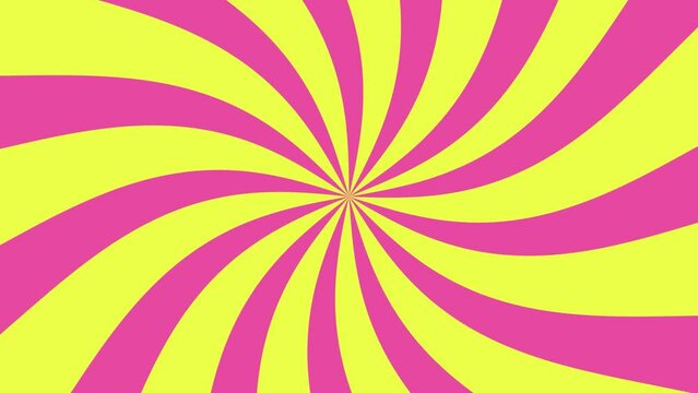 Spiral greenish yellow and pink Color Palettes Trend 2024 Background