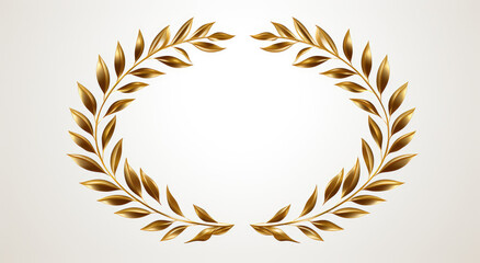 golden laurel frame