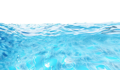 Sea water surface cut out