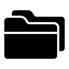 folder glyph icon