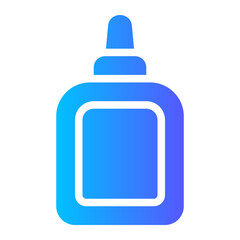 Fototapeta premium glue gradient icon