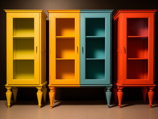 Colorful Cupboard illustration