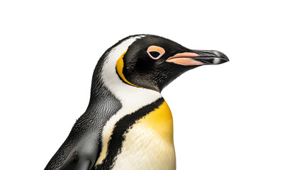 Naklejka premium Penguin isolated on a transparent background
