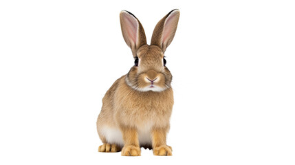 Rabbit isolated on a transparent background