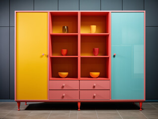 Colorful Cupboard illustration