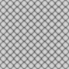 Spherical array pattern. Abstract background of mat spheres with shade. 3D rendering.