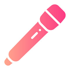 microphone gradient icon