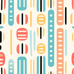 Cute Totem pattern and wallpaper